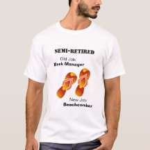 Funny Retirement Teenslippers Beachcomber