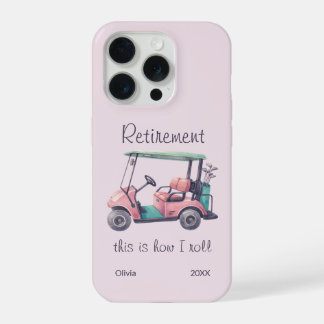 Funny Retirement This Is How I Roll Golf Cart Gift