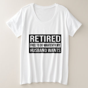 Funny Retraité Mari dit mot art