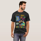 Funny Retro 80s Costume Party Design T-shirt (Voorkant volledig)