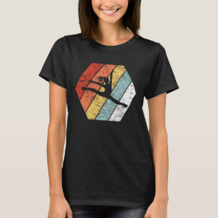 Funny Retro  Baton Twirling 80s Style T-shirt