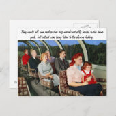 Funny Retro Briefkaart (Voorkant / Achterkant)