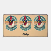 Funny Retro Chicken Butt Joke Design (Recto)