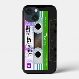 Funny Retro Compact Audio Cassette iPhone 13 Mini Hoesje