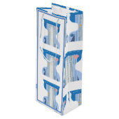 Funny Retro Corset Bustier Vin Sac cadeau (Devant Angle)