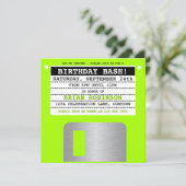 Funny Retro Floppy Diskettestation Kaart (Staand voorkant)