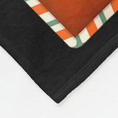 Funny Retro Folklore Skeleton Horse Mari Lwyd Yule Fleece Deken (Hoek)