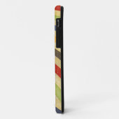 Funny Retro Grunge Rays + jouw idee Case-Mate iPhone Case (Achterkant/links)