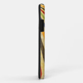 Funny Retro Grunge Rays + jouw idee Case-Mate iPhone Case (Achterkant/rechts)