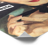 Funny Retro Houseechtgenote met Sass uit de jaren  Poster (Hoek)