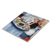 Funny retro  keuken tegeltje (Zijkant)