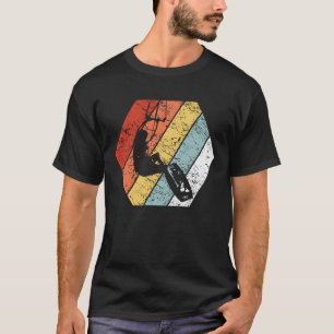 Funny Retro Kitesurfing 80s Stijl T-shirt