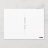 FUNNY RETRO MAN 'TALKING DIRTY'-BRIEFKAART BRIEFKAART (Achterkant)