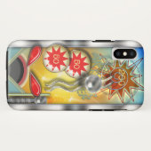 Funny Retro Pinball Machine Case-Mate iPhone Case (Achterkant (horizontaal))