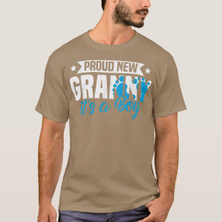Funny Retro Proud New Granny... Het is een man die T-shirt