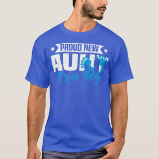 Funny Retro Proud New Tunt Het is een Jongen Gesla T-shirt