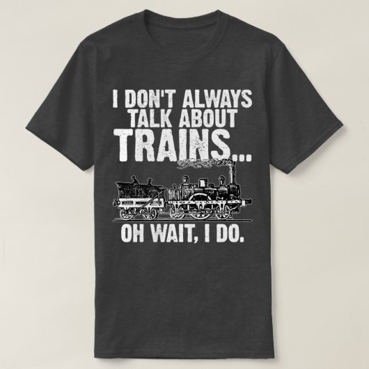 Funny Retro  Railroad Engineer 1 T-shirt (Design voorkant)