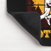 Funny Retro Runner Running Quote Gift - Make Pace Muismat (Hoek)