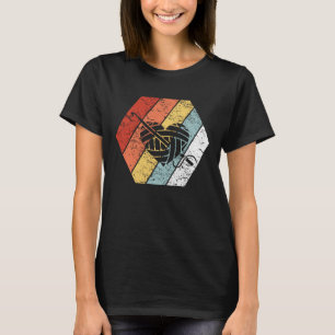 Funny Retro  snijmachine 80s stijl T-shirt