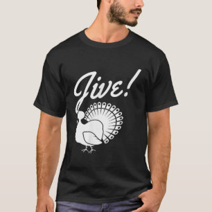 Funny Retro  Turkey Jive Funny Gift for Thans T-shirt