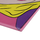 FUNNY RETRO VROUW aangepast snijbord Snijplank (Hoek)