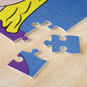FUNNY RETRO VROUW aangepaste puzzel (Zijkant)