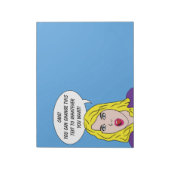 FUNNY RETRO VROUWEN aangepaste notitieblokken (Gedraaid)