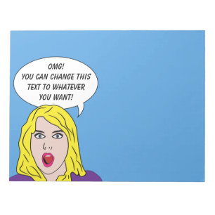 FUNNY RETRO VROUWEN aangepaste notitieblokken