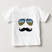 Funny Retro zonnebril met Mustache (Voorkant)