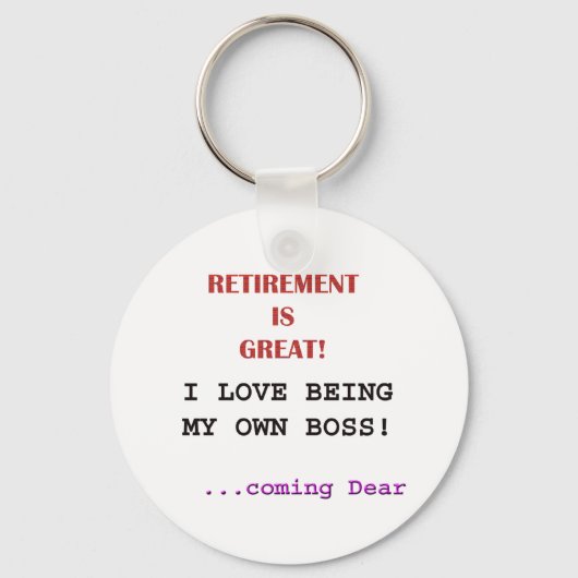 Funny Revermoeide Slogan Sleutelhanger (Voorkant)