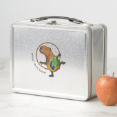 Funny Rhythmic Gymnast Hoop Cartoon Capybara (In situ)