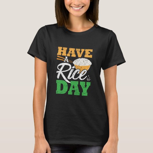 Funny Rice T-shirt (Voorkant)