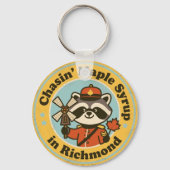 Funny Richmond Gift for Maple Lovers Sleutelhanger (Achterkant)
