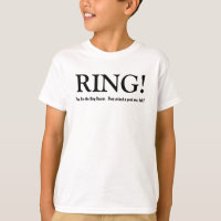 Funny Ring Bearer  Wedding Party Shirt
