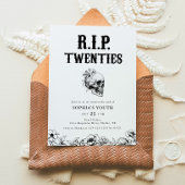 Funny RIP Twenties 30th Birthday Invitation