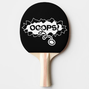 Funny ripped gat table tennis ping pong paddles tafeltennisbatje