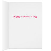 Funny Risqué Humour plaisanterie Carte Saint Valen (Intérieur (Droit))