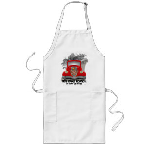Funny Road Kill Apron Lang Schort