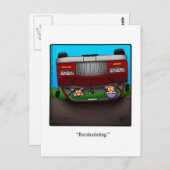 Funny Road Trip Humor Briefkaart (Voorkant / Achterkant)