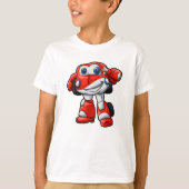 Funny Robot cartoon | - Kies een achterkleur T-shirt (Voorkant)