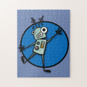 FUNNY ROBOT ILLUSTRATION GRAPHIQUE PUZZLE VERTICAL (Vertical)