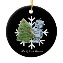 Funny Robot Tech Support "Delete Your Cookies" 