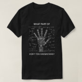 Funny Robotics Engineering Robotics Engineer Gift T-shirt (Design voorkant)