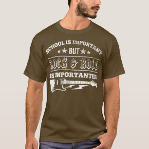 Funny Rock N' Roll guitar student309 T-shirt