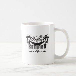 Funny Rocking the Retirement Life Koffiemok