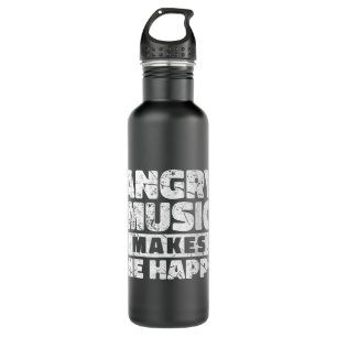 Funny Rockn Roll Gezegde Heavy Metal Hard Rock Mus Waterfles