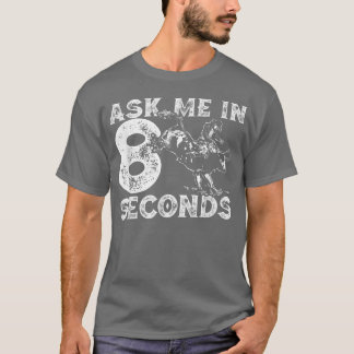 Funny Rodeo Gifts Bull Rider T-shirt