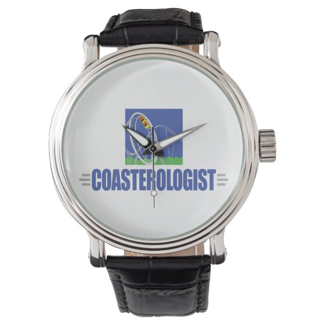 Funny Roller Onderzetter Horloge (Voorkant)