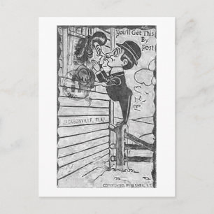 Funny Romantic  Briefkaart Jacksonville Fla