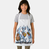 Funny Romantic Mouse Band - Cartoon Animal Drawing Schort (Insitu)